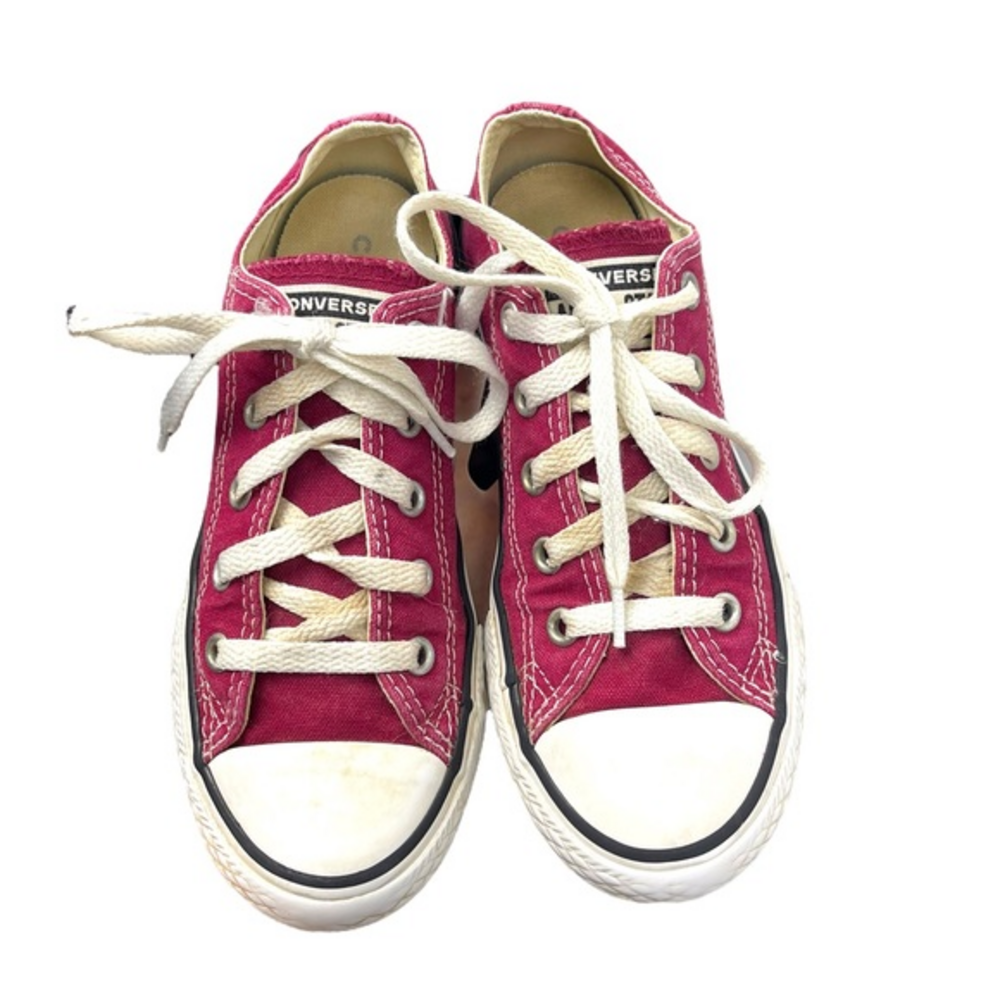 Converse All Star Sneakers‎ in Burgundy Size 1 Youth Girl's